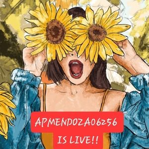 🌻apmendoza06256 is live!! LIVE SHOW NOTIFICATION!! LIKE THIS LISTING 🌻